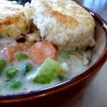 Chicken Pot Pie with Buttermilk Biscuit Crust