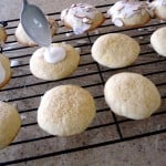 lemon buttermilk cookies with almond