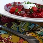 Borscht with Beef and Beets