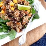 Quinoa Taco Salad with Black Beans