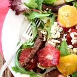 Beef Tenderloin Salad with Oranges