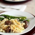 Beef Tenderloin Pasta with Gorgonzola