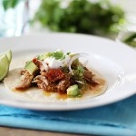 Pressure Cooker Shredded Pork Tacos
