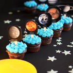 solarsystemcupcakes Solar System Birthday Party Cupcakes