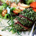 Seared Filet with Mixed-Herb Gremolata