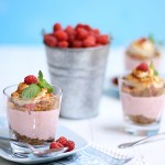 Raspberry Cheesecake Parfaits