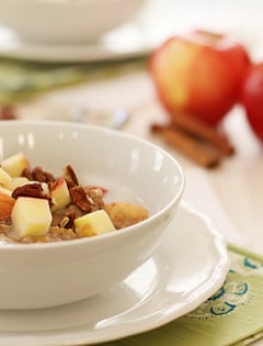 Apple Pie Steel Cut Oats