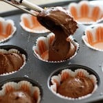 trick for filling muffin tins