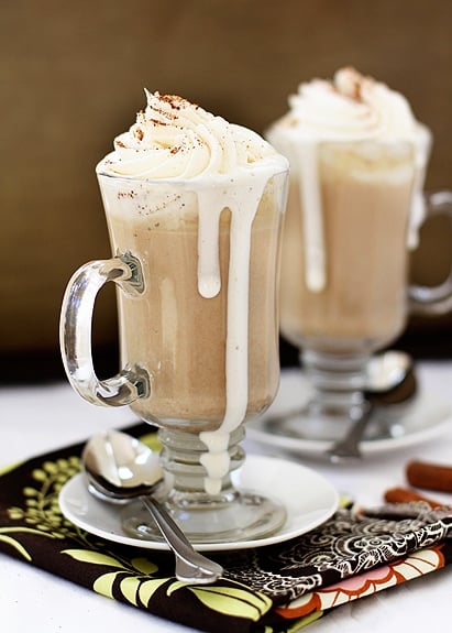 pumpkin spice hot chocolate