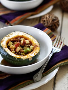stuffed acorn squash