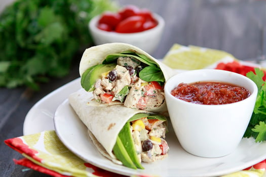 santa fe chicken salad sandwich recipe