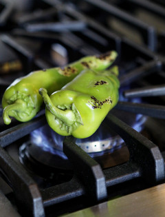 how to roast peppers