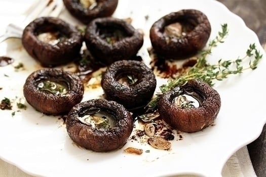 balsamic roasted portabella mushrooms