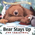 bear stays up for christmas