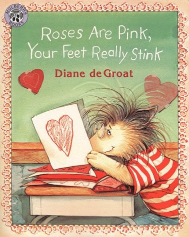 roses are pink your feet really stink valentine's childrens books