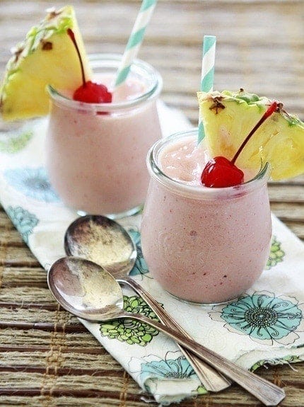 pineapple coconut smoothie