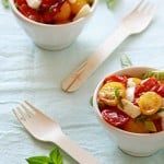 roasted tomatoes caprese salad recipe roasted tomatoes caprese salad recipe