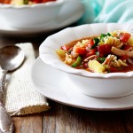 turkey noodle and vegetable soup2-feature recipe for turkey soup using leftover thanksgiving turkey
