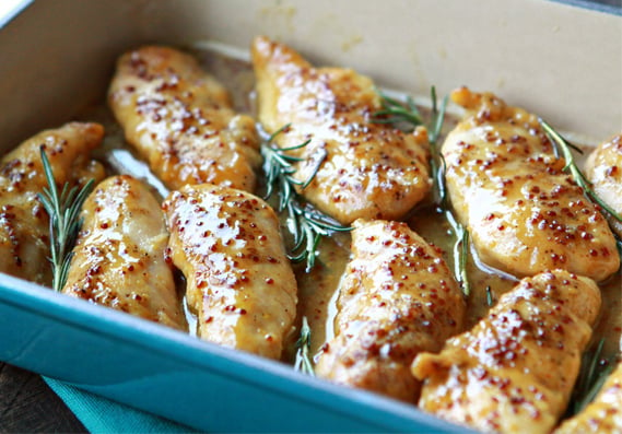Easy Honey Mustard Baked Chicken rescues me time and time again when I ...