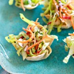 Asian Salad Wonton Cups Asian Salad Wonton Cups - Easy Summer Appetizer