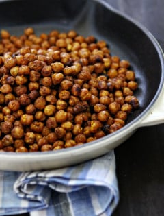 chili lime roasted chickpea snack