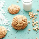 lemon white chocolate coconut cookies lemon white chocolate coconut cookies