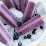 blueberry smoothie popsicles blueberry smoothie popsicles
