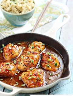 Easy Chili Marmalade Baked Chicken