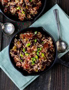 Black Beans and Rice with Smoked Sausage