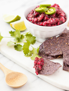 Roasted Cranberry Salsa