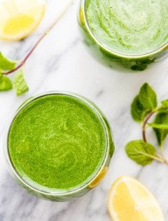 Green Apple, Kiwi, Spinach Juice + How to Freeze Spinach: 4 Easy Ways