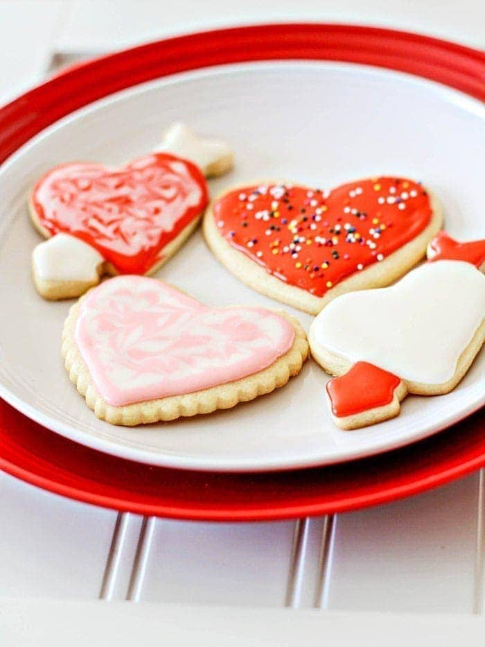 Easy Vanilla Cut-Out Cookies for Valentine's Day | Good Life Eats