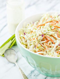 Creamy Jalapeño BBQ Coleslaw recipe