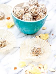 Pina Colada Energy Balls