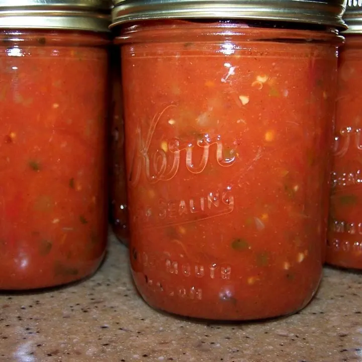 Homemade Salsa for Canning