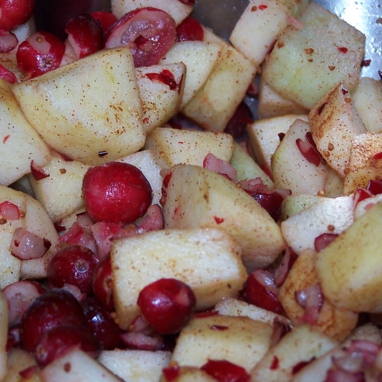 Cranberry Apple Crisp