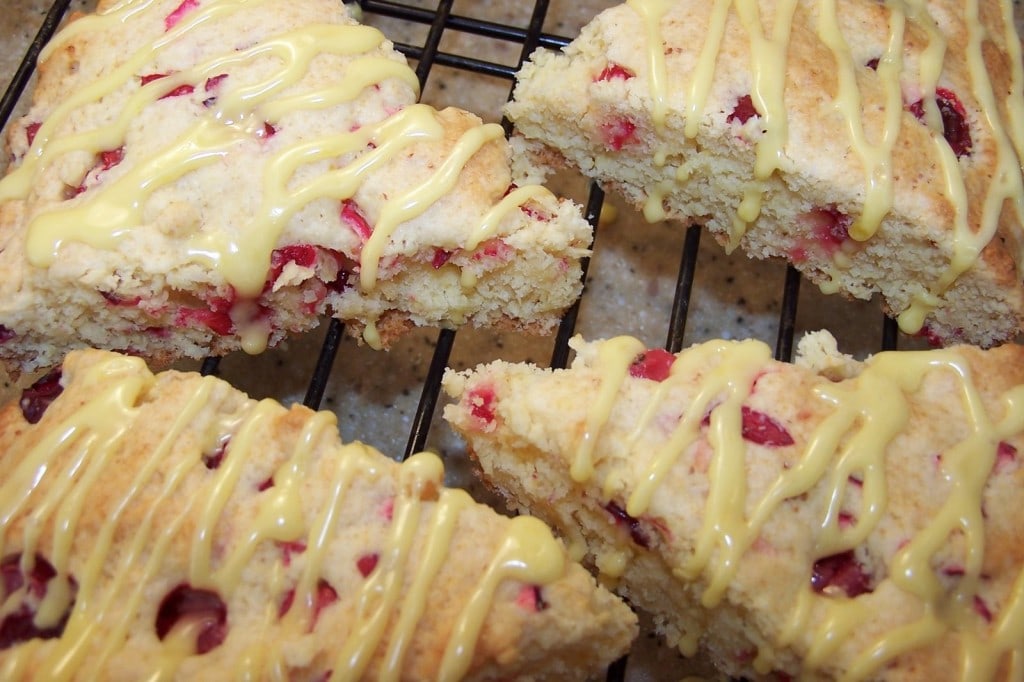 cranberry orange scones