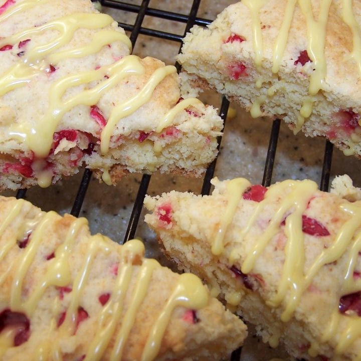 cranberry orange scones