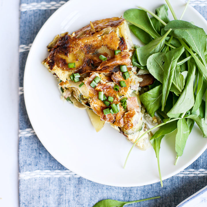 Zucchini Potato Frittata