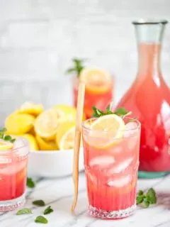 Homemade Watermelon Lemonade Photo and Recipe