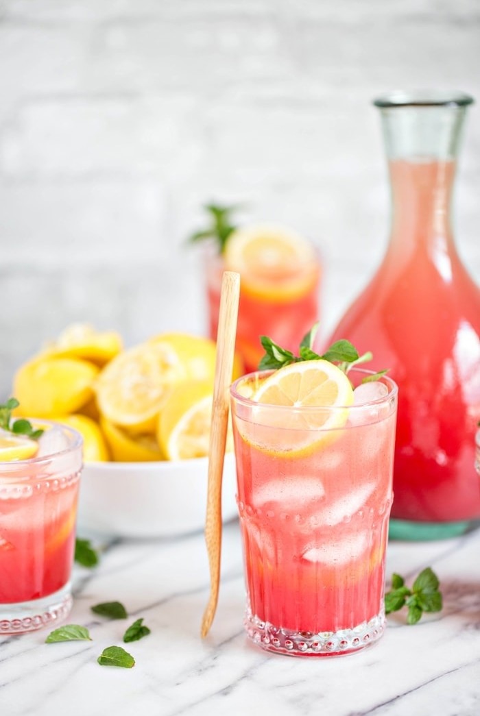 Homemade Watermelon Lemonade Photo and Recipe