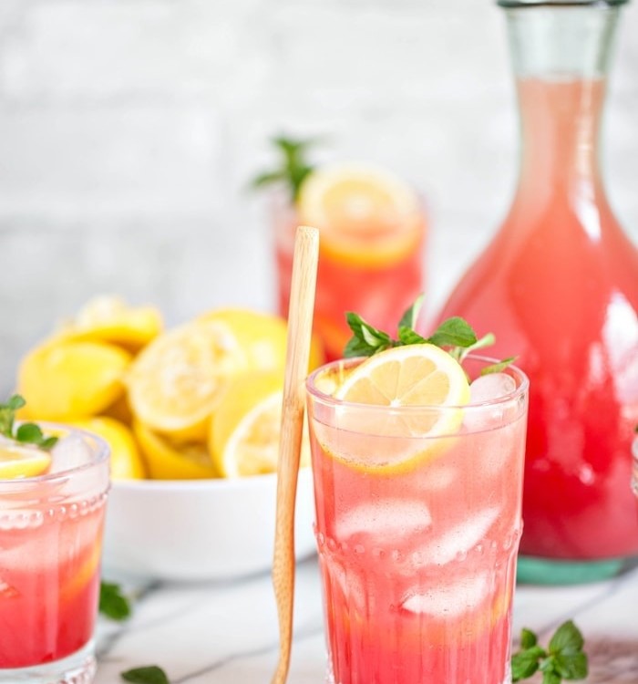 Homemade Watermelon Lemonade Photo and Recipe