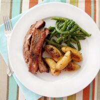 Peach Honey Ginger Ribs