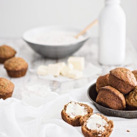 Zucchini Muffin Recipe - Zucchini Apple Spice Muffins