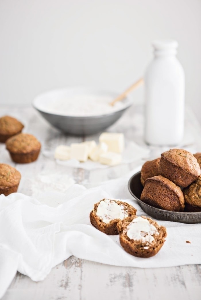 Zucchini Muffin Recipe - Zucchini Apple Spice Muffins