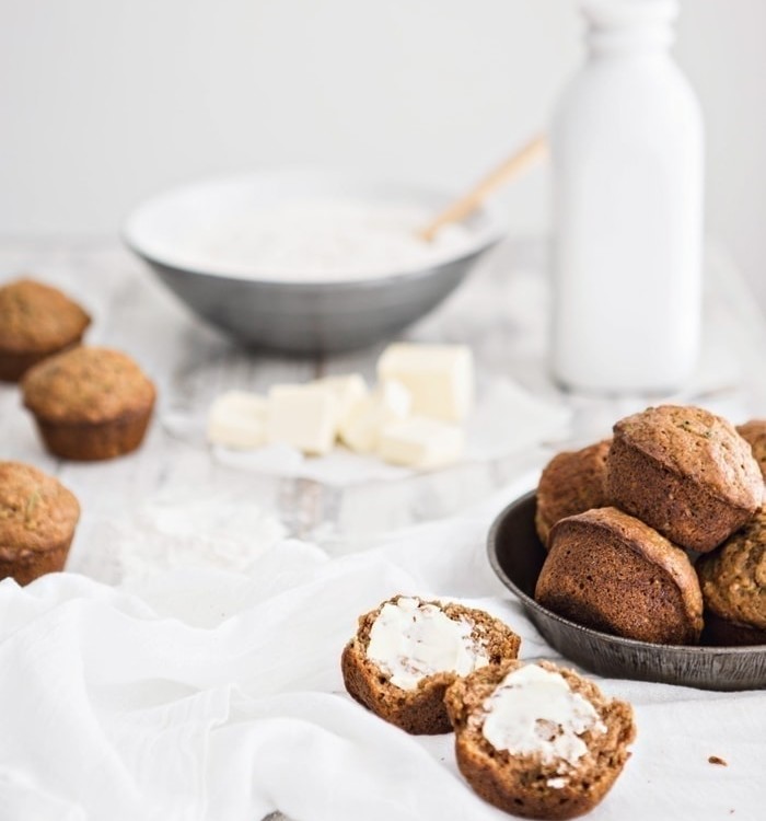 Zucchini Muffin Recipe - Zucchini Apple Spice Muffins