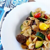 Sweet Italian Sausage Pasta Toss