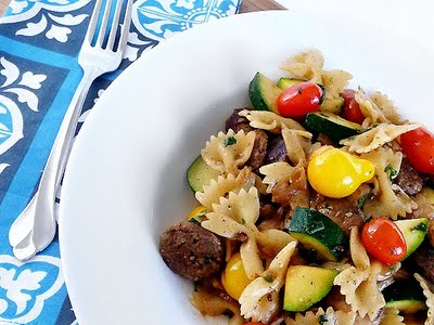 Sweet Italian Sausage Pasta Toss