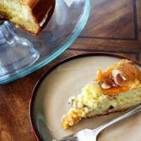 Apricot Almond Breakfast Cake