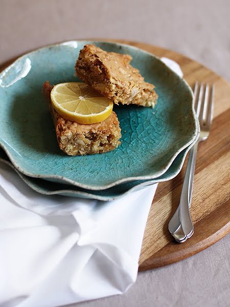 White Chocolate Blondies with Macadamia Nuts